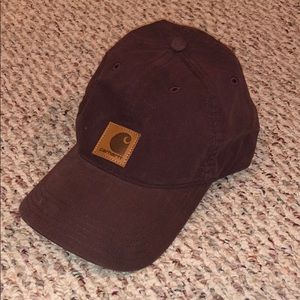 Maroon Carhartt Baseball Hat